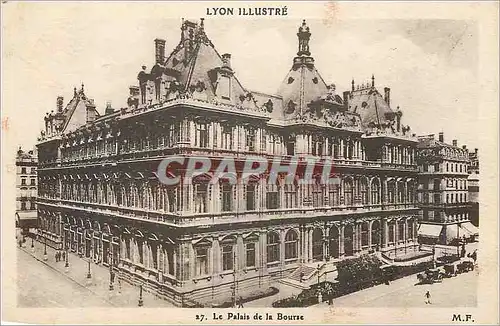 Cartes postales Lyon Le Palais de la Bourse