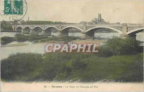 Cartes postales Nevers Le Pont du Chemin de Fer