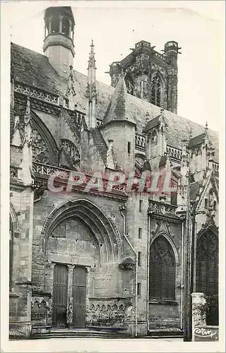 Moderne Karte Nevers La Cathedrale Porte Nord