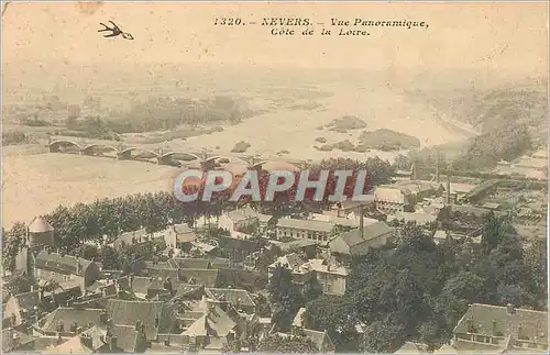 Cartes postales Nevers Vue panoramique Cote de la Loire