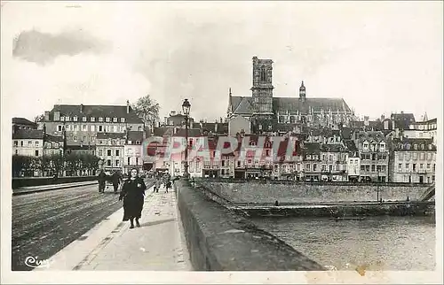 Cartes postales moderne Nevers Vue d'Ensemble du pont de la Loire