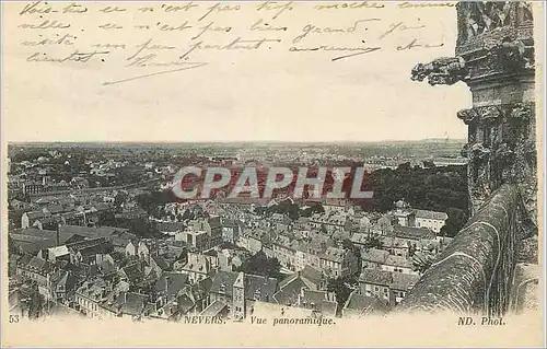 Cartes postales Nevers Vue panoramique