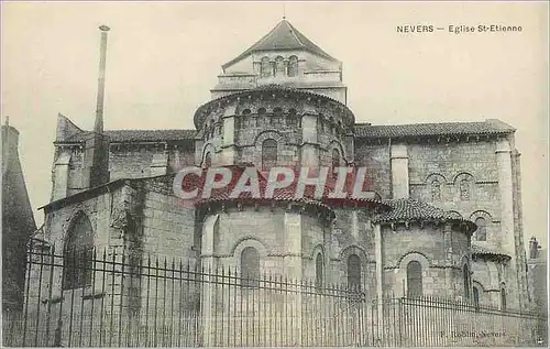 Ansichtskarte AK Nevers Eglise St Etienne