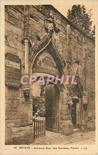 Cartes postales Nevers Ancienne Cour des Comptes