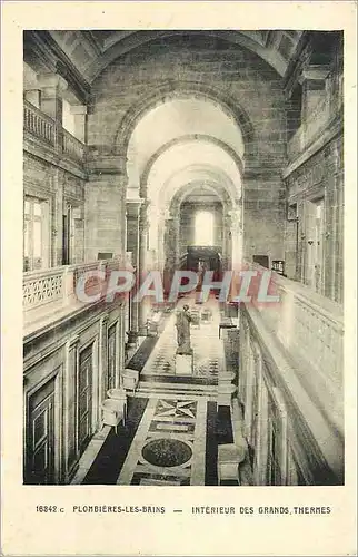 Cartes postales Plombieres les Brins Interieur des Grands Thermes