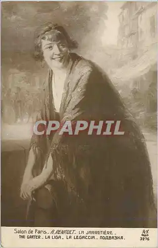 Cartes postales Salon de Paris A Renault La Jarretiere