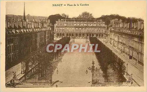 Cartes postales Nancy Place de la Carriere