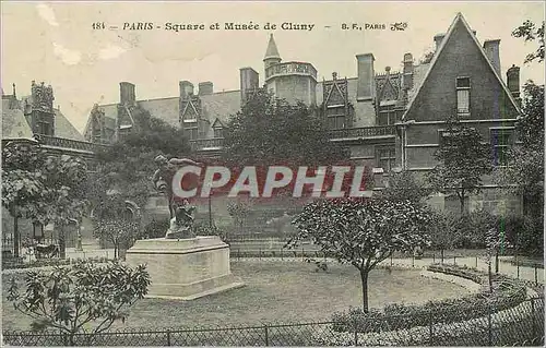 Ansichtskarte AK Paris Square et Musee de Cluny