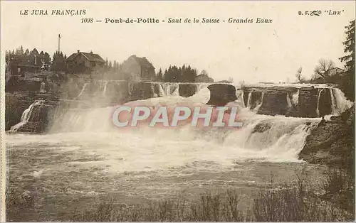 Ansichtskarte AK Pont de Poitte Saut de la Saisse Grandes Eaux