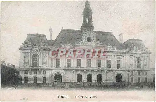 Cartes postales Tours Hotel de Ville