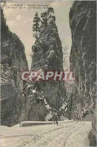 Cartes postales Route de la Grande Chartreuse en Hiver