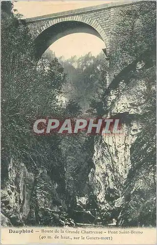 Cartes postales Dauphine Route de la Grande Chartreuse