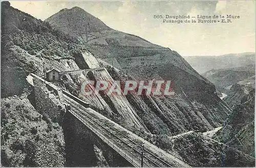 Cartes postales Dauphine Ligne de la Mure Passage de la Rivoire