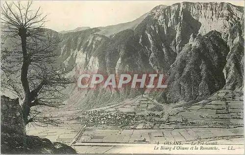 Ansichtskarte AK Oisans Le Pre Gentil Le Bourg d'Oisans et la Romanche