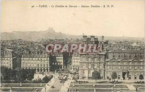 Cartes postales Paris Le Pavillon de Marsan
