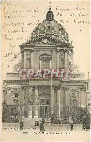 Cartes postales Paris Val de Grace Rue Saint Jacques