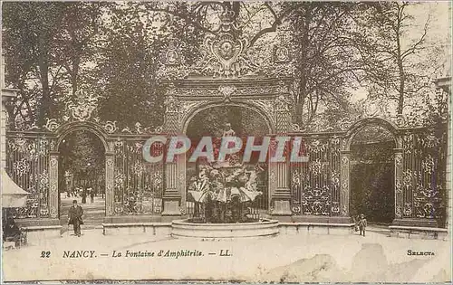 Cartes postales Nancy La Fontaine d Amphitrite