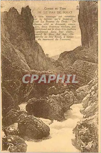 Cartes postales Gorges du Tarn Le Pas de Souci