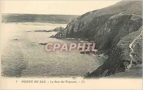 Ansichtskarte AK Pointe du Raz La Baie des Trepasses