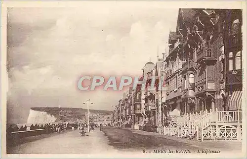 Cartes postales Mers les Bains L Esplanade
