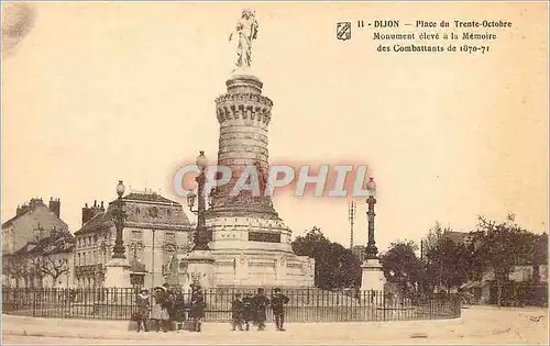 Ansichtskarte AK Dijon Place du Trente Octobre