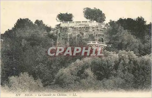 Cartes postales Nice La Cascade du Chateau