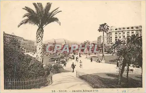 Cartes postales Nice Jardin Albert 1er