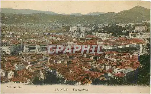 Cartes postales Nice Vue generale