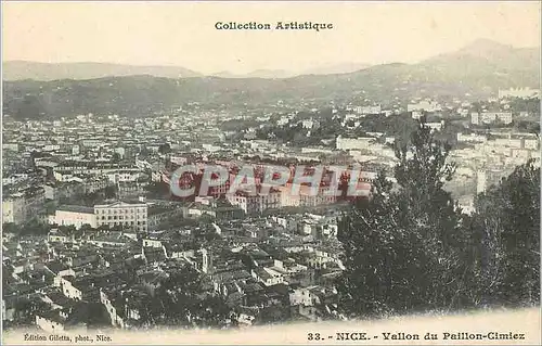 Cartes postales Nice Vallon du Paillon Cimiez