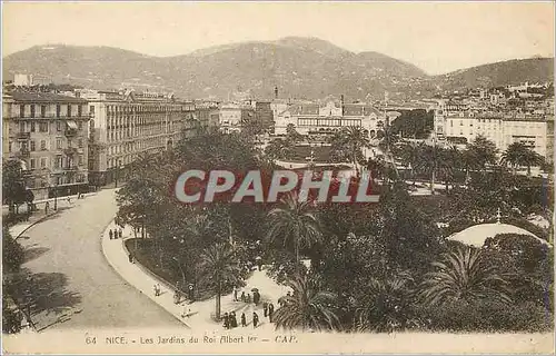 Cartes postales Nice Les Jardins du Roi Albert