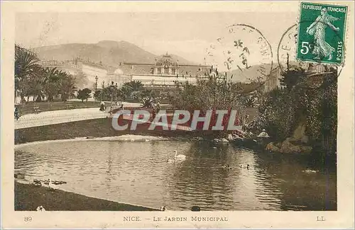 Cartes postales Nice Le Jardin Municipal