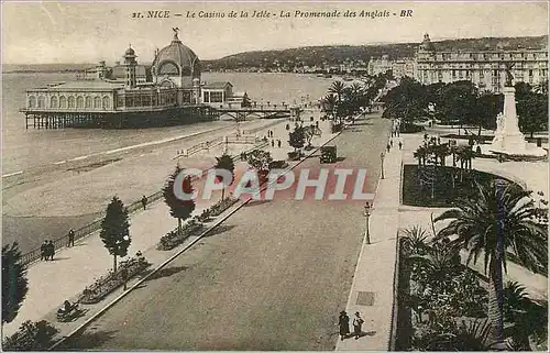 Cartes postales Nice Le Casino de la Jetee La Promenade des Anglais