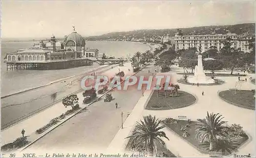 Cartes postales Nice Le Palais de la Jetee et la Promenade des Anglais