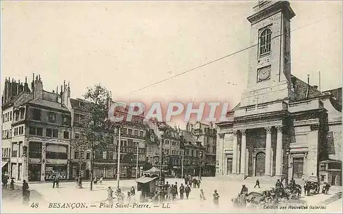 Cartes postales Besancon Place Saint Pierre
