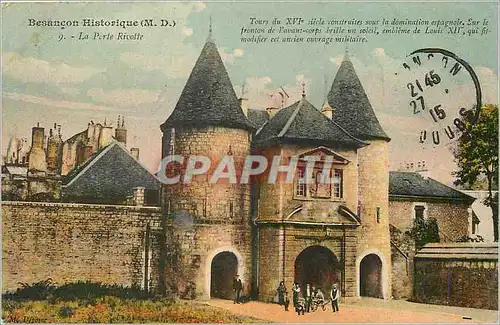 Cartes postales Besancon Historique MD La Porte Rivotte