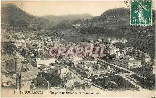 Ansichtskarte AK La Bourboule Vue prise du Rocher de la Bourboule