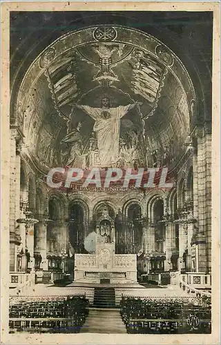 Cartes postales Paris Basilique du Sacre Coeur Le Choeur et la Mosaique