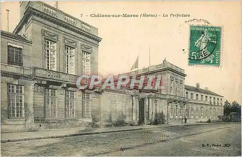 Cartes postales Chalons sur Marne La Prefecture