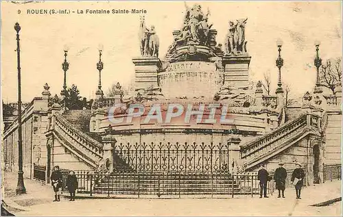 Cartes postales Rouen S Inf La Fontaine Sainte Marie