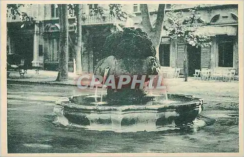 Cartes postales Aix en Provence Fontaine d Eau Chaude
