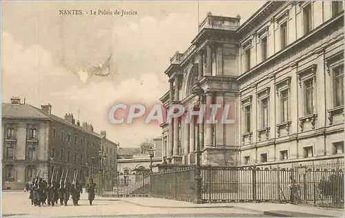 Cartes postales Nantes Le Palais de Justice Militaria
