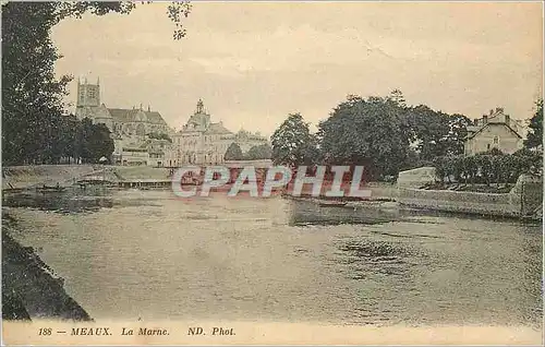 Cartes postales Meaux La Marne