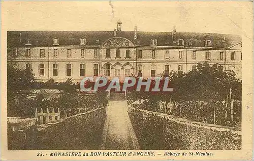 Cartes postales Monastere du Bon Pasteur d Angers Abbaye de St Nicolas