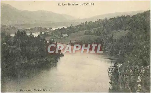 Cartes postales Le Bassin du Doubs