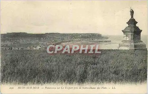 Ansichtskarte AK Mers sur Mer Panorama sur le Treport prise de Notre Dame des Flots