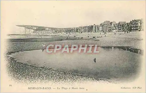 Ansichtskarte AK Mers les Bains La Plage a Maree basse