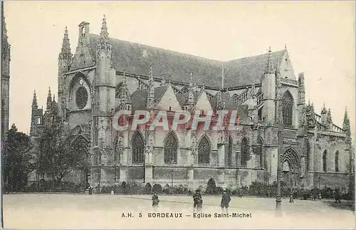 Cartes postales Bordeaux Eglise Saint Michel