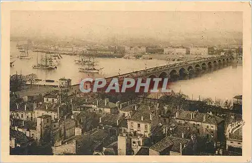 Cartes postales Bordeaux Panorama pris de la tour St Michel