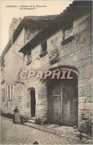 Cartes postales Cognac Maison de la Nourrice de Francois 1er