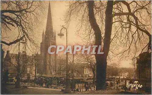 Cartes postales Fontenay le Comte Place du Marche Notre Dame